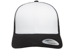 YP CLASSICS® RETRO TRUCKER CAP WITH WHITE FRONT PANEL - Image 2