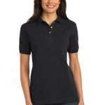 PORT AUTHORITY® LADIES HEAVYWEIGHT COTTON PIQUE POLO