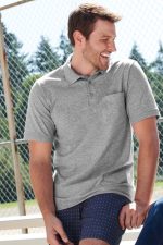 PORT & COMPANY® CORE BLEND JERSEY KNIT POCKET POLO - Image 6