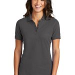 PORT & COMPANY® LADIES COMBED RING SPUN PIQUE POLO