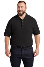 PORT AUTHORITY® HEAVYWEIGHT COTTON PIQUE POLO - Image 3