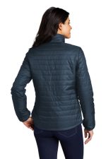 PORT AUTHORITY® LADIES PACKABLE PUFFY JACKET - Image 2
