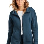 DISTRICT® WOMEN’S PERFECT WEIGHT® FLEECE DROP SHOULDER FULL-ZIP HOODIE