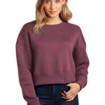 DISTRICT® WOMEN’S PERFECT WEIGHT® FLEECE CROPPED CREW