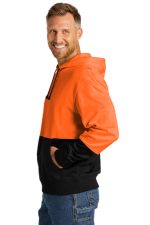 CORNERSTONE® ENHANCED VISIBILITY FLEECE PULLOVER HOODIE - Image 3