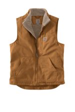 CARHARTT® SHERPA-LINED MOCK NECK VEST - Image 5