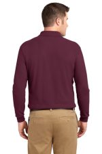 PORT AUTHORITY® SILK TOUCH™ LONG SLEEVE POLO - Image 2