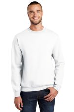 PORT & COMPANY® ESSENTIAL FLEECE CREWNECK SWEATSHIRT