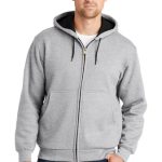 CORNERSTONE® - HEAVYWEIGHT FULL-ZIP HOODED SWEATSHIRT WITH THERMAL LINING