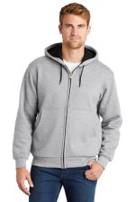 CORNERSTONE® - HEAVYWEIGHT FULL-ZIP HOODED SWEATSHIRT WITH THERMAL LINING