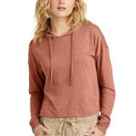 DISTRICT® WOMEN’S PERFECT TRI® MIDI LONG SLEEVE HOODIE