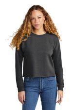 NEW ERA® LADIES TRI-BLEND FLEECE CROP CREW