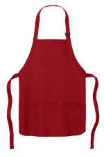 PORT AUTHORITY® MEDIUM-LENGTH APRON WITH POUCH POCKETS - Image 3