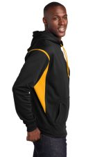 SPORT-TEK® TECH FLEECE COLORBLOCK HOODED SWEATSHIRT - Image 3