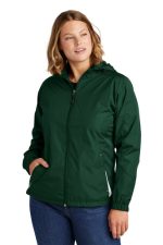 SPORT-TEK® LADIES COLORBLOCK HOODED RAGLAN JACKET - Image 3