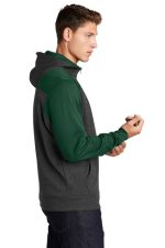 SPORT-TEK® TECH FLEECE COLORBLOCK 1/4-ZIP HOODED SWEATSHIRT - Image 3