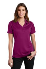 SPORT-TEK® LADIES POSICHARGE® MICRO-MESH POLO