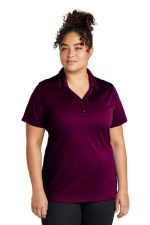SPORT-TEK® LADIES POSICHARGE® MICRO-MESH POLO - Image 3
