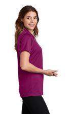 SPORT-TEK® LADIES POSICHARGE® MICRO-MESH POLO - Image 4
