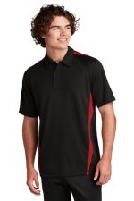 SPORT-TEK® POSICHARGE® MICRO-MESH COLORBLOCK POLO