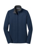 PORT AUTHORITY® LADIES VERTICAL TEXTURE FULL-ZIP JACKET - Image 4