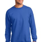 PORT & COMPANY® TALL ESSENTIAL FLEECE CREWNECK SWEATSHIRT