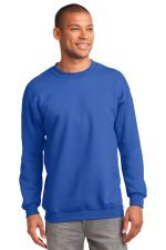 PORT & COMPANY® TALL ESSENTIAL FLEECE CREWNECK SWEATSHIRT