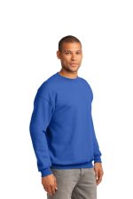 PORT & COMPANY® TALL ESSENTIAL FLEECE CREWNECK SWEATSHIRT - Image 4
