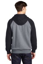 SPORT-TEK® RAGLAN COLORBLOCK PULLOVER HOODED SWEATSHIRT - Image 2