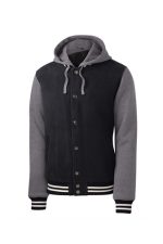 SPORT-TEK® INSULATED LETTERMAN JACKET - Image 5