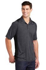 SPORT-TEK® HEATHER COLORBLOCK CONTENDER™ POLO - Image 4