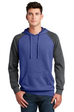 DISTRICT ® LIGHTWEIGHT FLEECE RAGLAN HOODIE