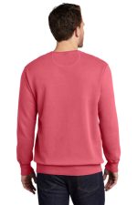 PORT & COMPANY® BEACH WASH® GARMENT-DYED CREWNECK SWEATSHIRT - Image 2