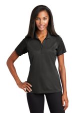 SPORT-TEK® LADIES COLORBLOCK MICROPIQUE SPORT-WICK® POLO