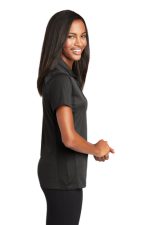 SPORT-TEK® LADIES COLORBLOCK MICROPIQUE SPORT-WICK® POLO - Image 3