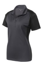 SPORT-TEK® LADIES COLORBLOCK MICROPIQUE SPORT-WICK® POLO - Image 5
