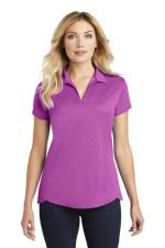 PORT AUTHORITY® LADIES TRACE HEATHER POLO