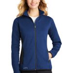 EDDIE BAUER® LADIES FULL-ZIP HEATHER STRETCH FLEECE JACKET