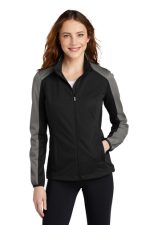 PORT AUTHORITY® LADIES ACTIVE COLORBLOCK SOFT SHELL JACKET