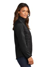 PORT AUTHORITY® LADIES HYBRID SOFT SHELL JACKET - Image 3