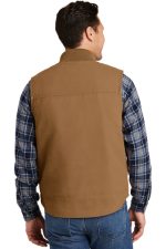 CORNERSTONE® WASHED DUCK CLOTH VEST - Image 2