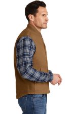 CORNERSTONE® WASHED DUCK CLOTH VEST - Image 3