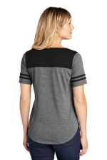SPORT-TEK ® LADIES POSICHARGE ® TRI-BLEND WICKING FAN TEE - Image 6