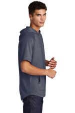 Sport-Tek ® PosiCharge ® Tri-Blend Wicking Short Sleeve Hoodie - Image 6