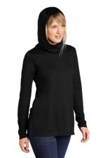 Sport-Tek ® Ladies PosiCharge ® Tri-Blend Wicking Long Sleeve Hoodie - Image 5