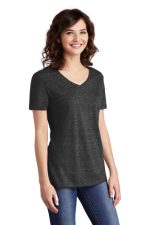 Jerzees ® Ladies Snow Heather Jersey V-Neck T-Shirt - Image 4