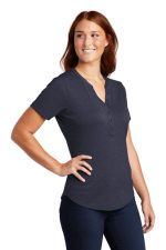 Sport-Tek ® Ladies Endeavor Henley - Image 5