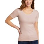 District® Women’s V.I.T.™ Rib Scoop Neck Tee