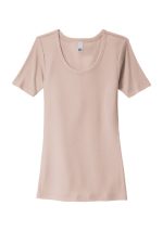 District® Women’s V.I.T.™ Rib Scoop Neck Tee - Image 5