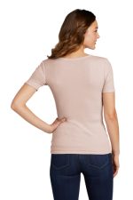 District® Women’s V.I.T.™ Rib Scoop Neck Tee - Image 2